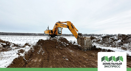 Нарезка внутрипоселковых дорог в поселке "Есенино"